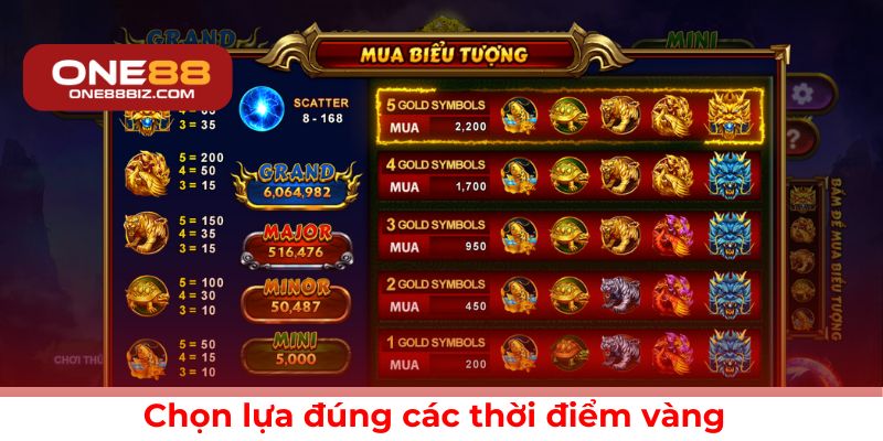 Mẹo chọn thời điểm vàng để tăng cơ hội chiến thắng
